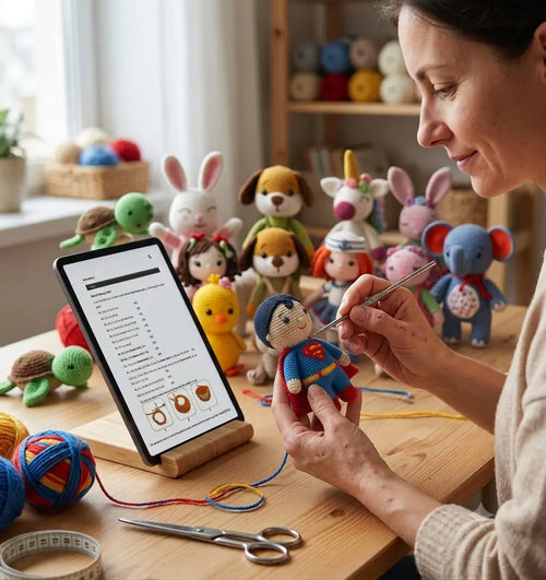 The Ultimate Amigurumi Crochet Bundle – 15+ Step-by-Step Patterns (Digital PDF)