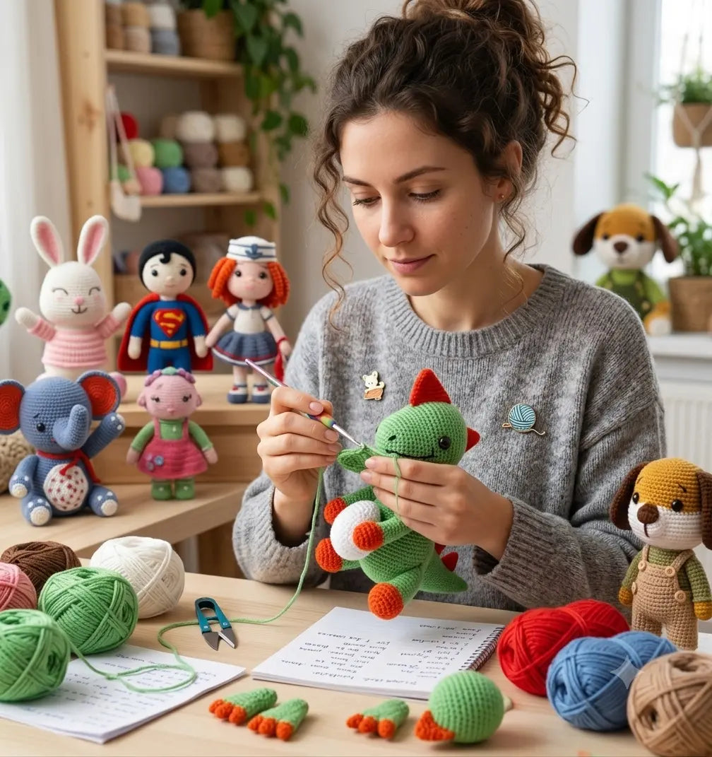 The Ultimate Amigurumi Crochet Bundle – 15+ Step-by-Step Patterns (Digital PDF)