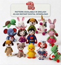 The Ultimate Amigurumi Crochet Bundle – 15+ Step-by-Step Patterns (Digital PDF)